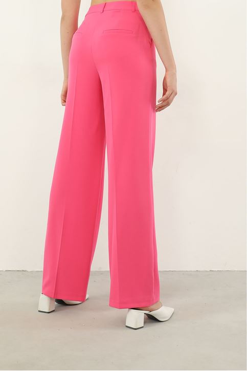 Retro Palazzo Pantolon-Fuşya