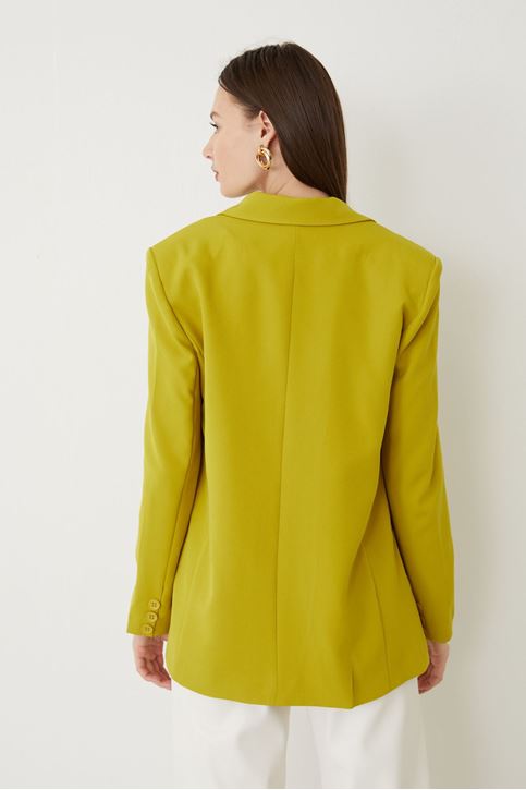 Retro Palazzo Ceket-Fıstık Yeşili