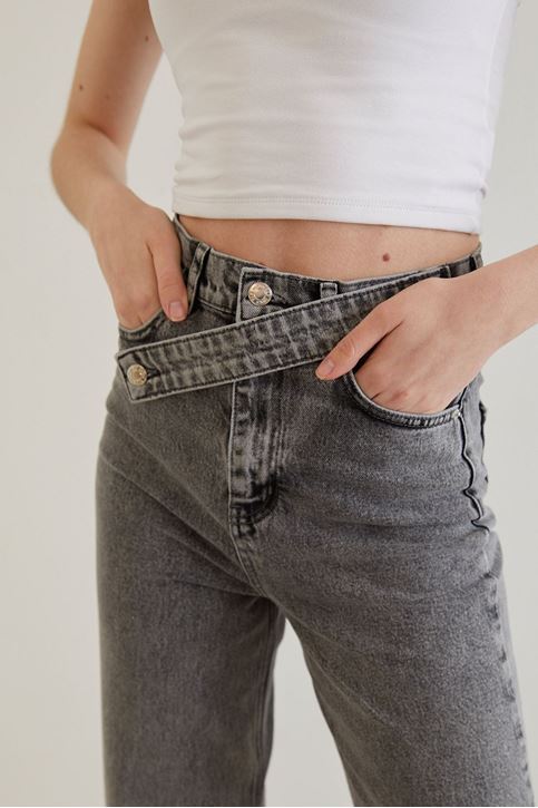 Bel Detay Jean Pantolon-Antrasit