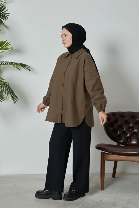 Retro Palazzo Pantolon-Siyah