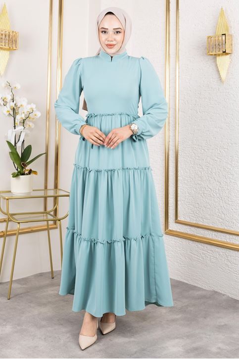 Kat Kat Bible Elbise-Mint