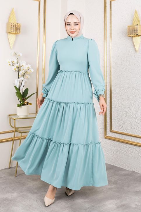 Kat Kat Bible Elbise-Mint