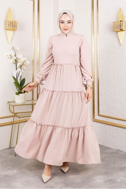 Kat Kat Bible Elbise-Pudra