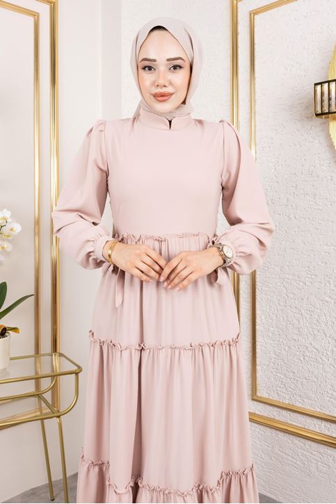 Kat Kat Bible Elbise-Pudra