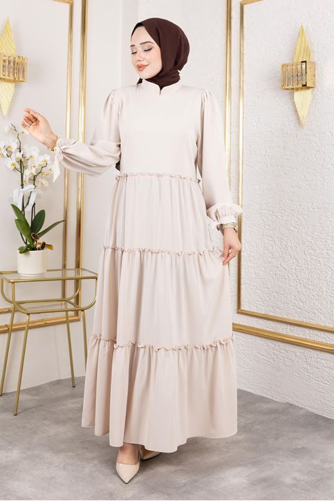 Kat Kat Bible Elbise-Taş