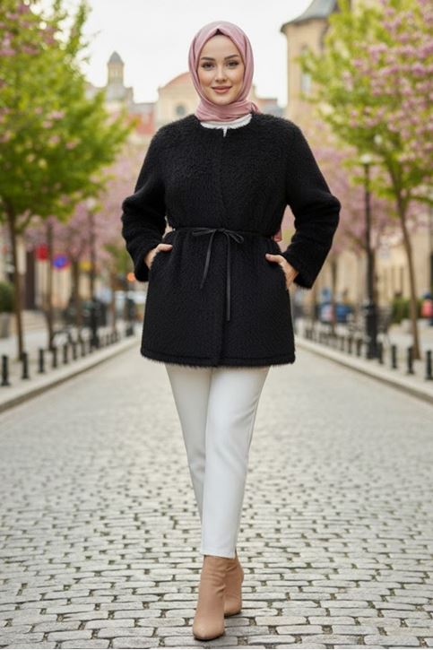 Angora Hırka-Siyah