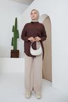Düğmeli Pantolon-Taş